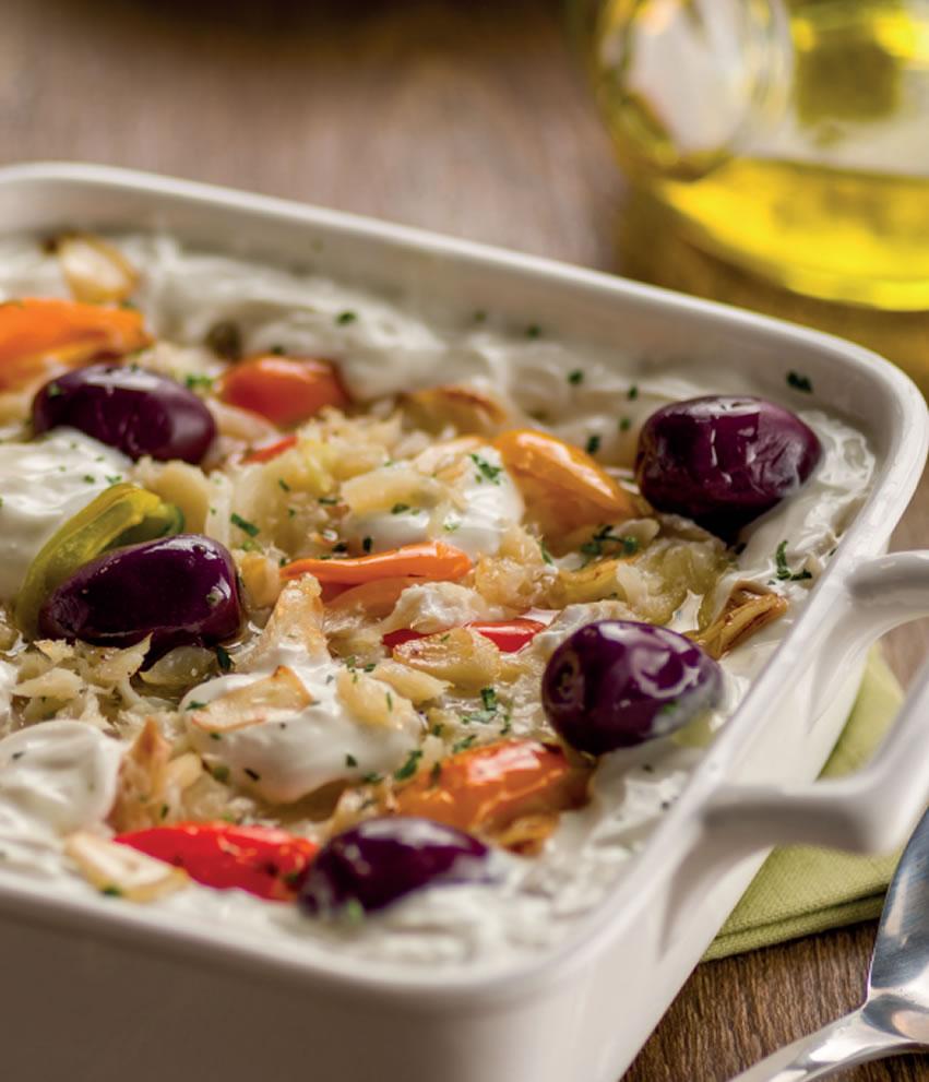 Bacalhau com Coalhada